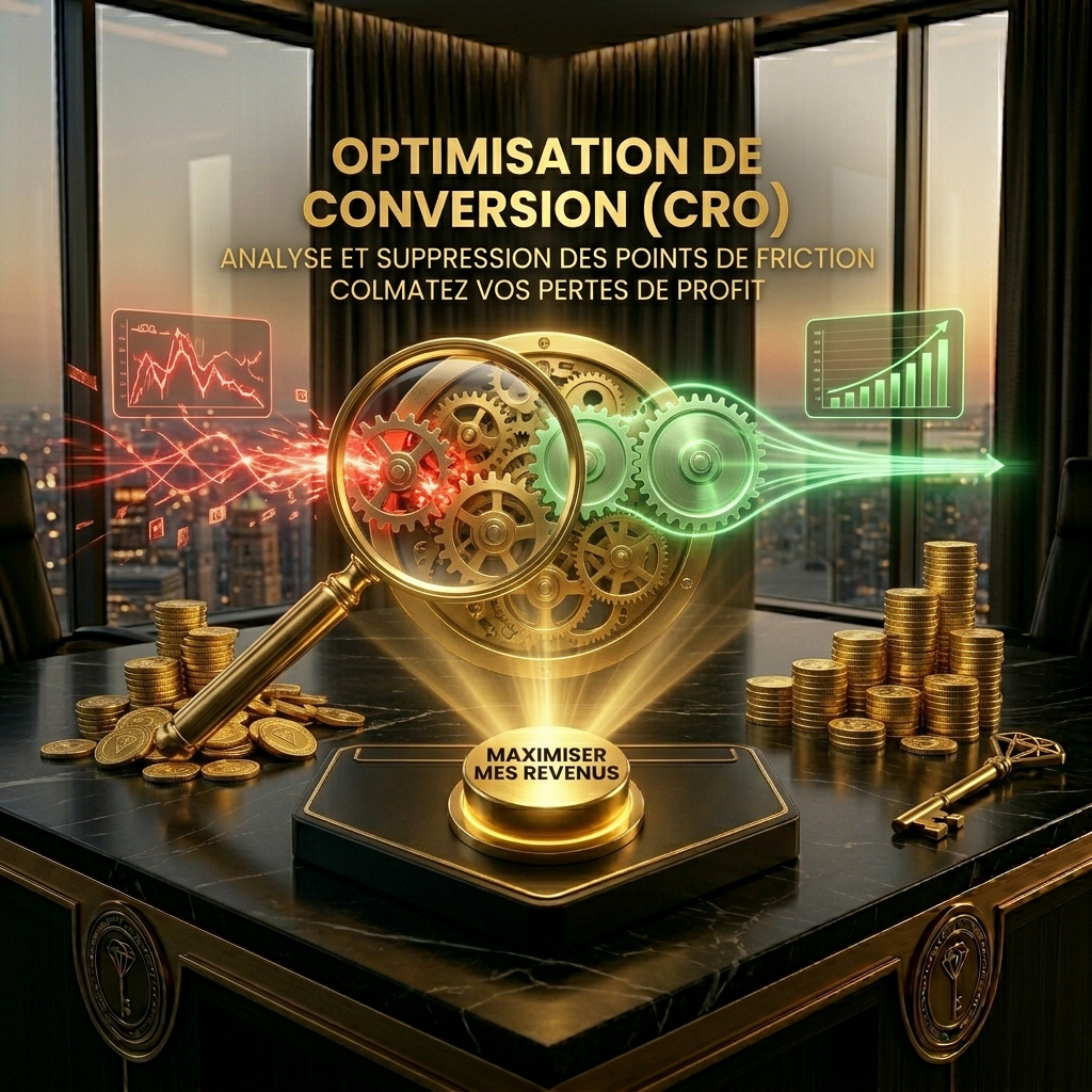 Optimisation de Conversion (CRO)