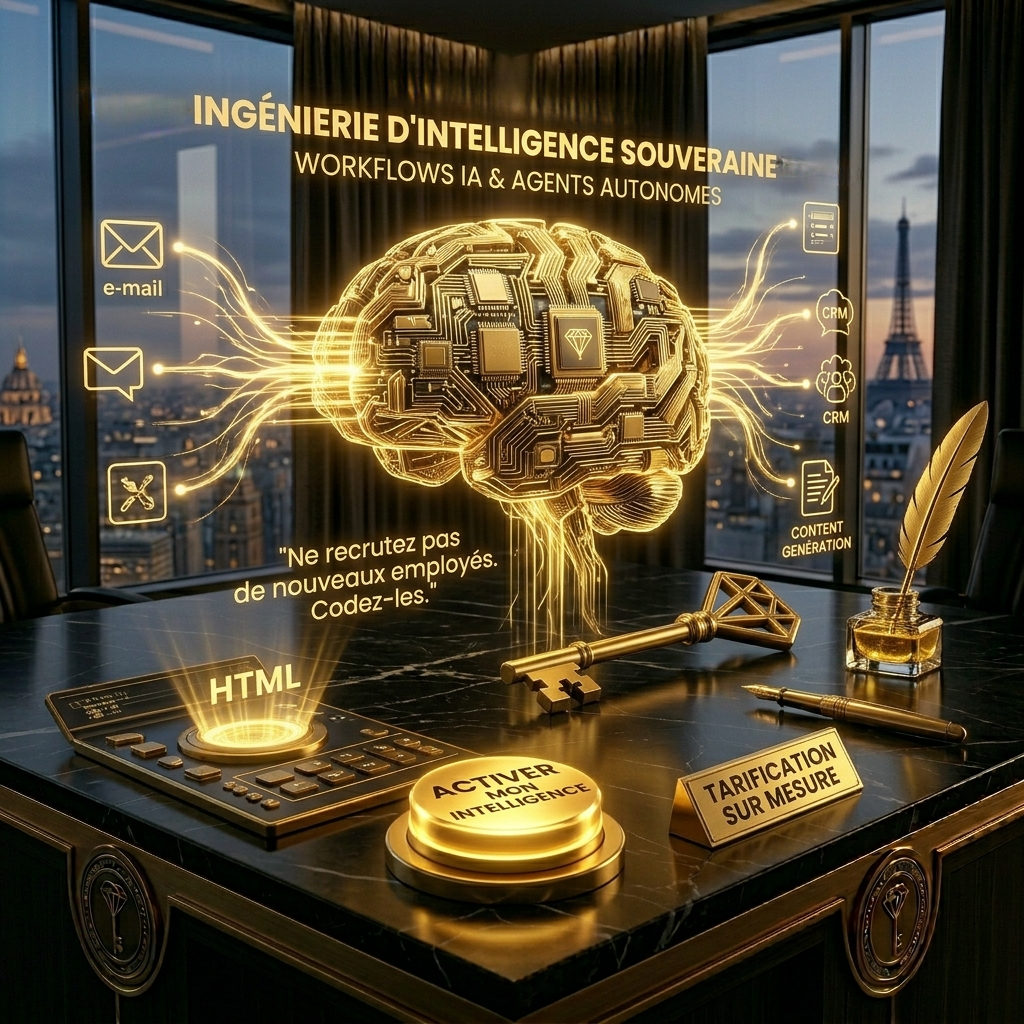 L'Intégration d'IA Générative (Agents IA & Workflows IA)