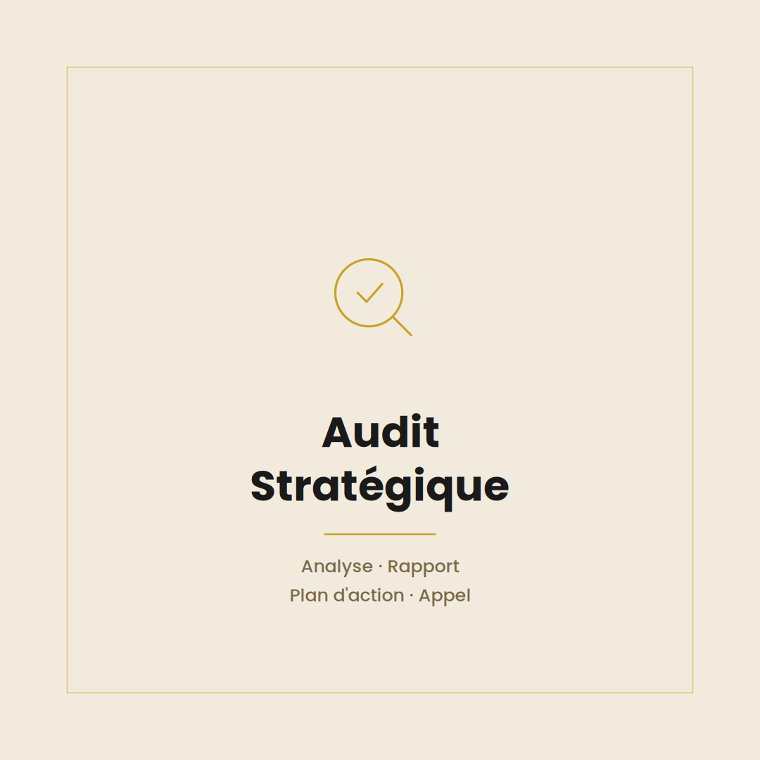 Audit stratégique de votre présence en ligne | Key To Empire